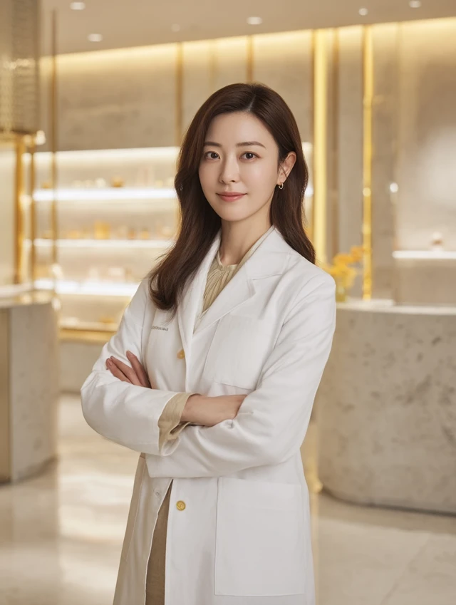 Korean Dermatologist in Luxury Clinic