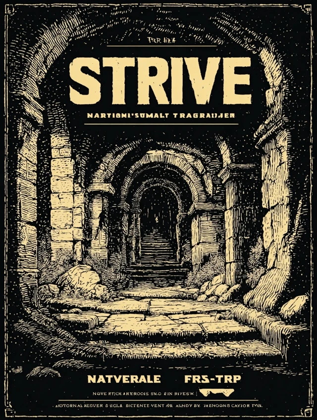 STRIVE Narrative First TTRPG Dungeon Cover