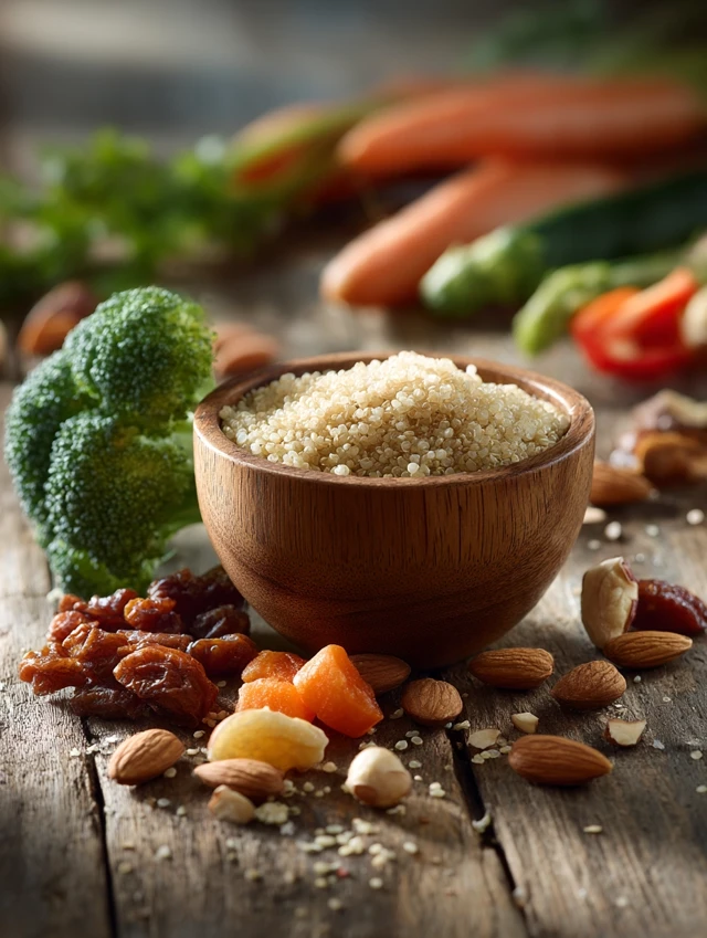 Allergy-Friendly Foods: Quinoa, Almonds and Veggies