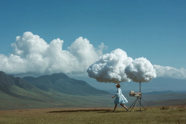Wes Anderson Cloud Runner Fashion Editorial
