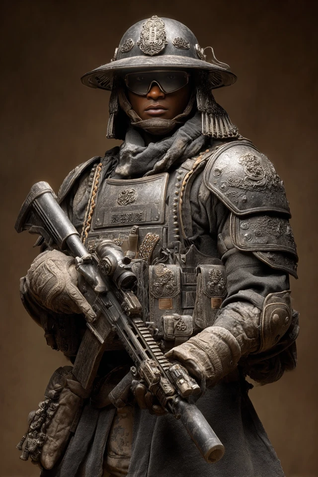 Ming Dynasty Soldier Modern Military Concept Art
