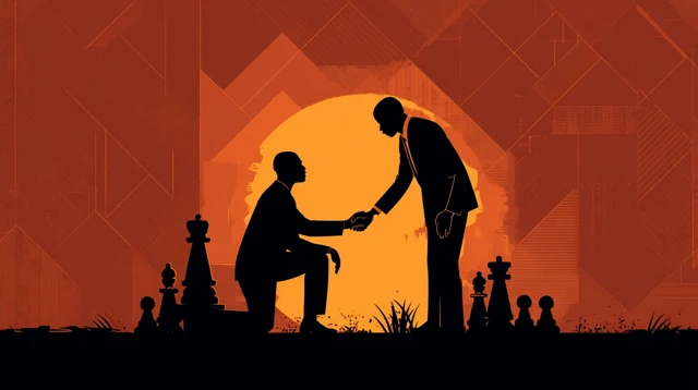 Mentorship and Leadership Vector Art