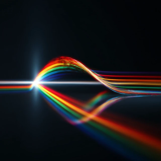 Laser Light Reflection and Rainbow Hologram
