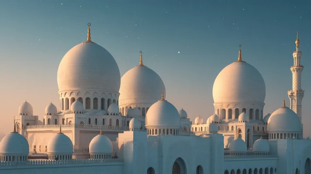 Islamic Mosque Sunrise Photography