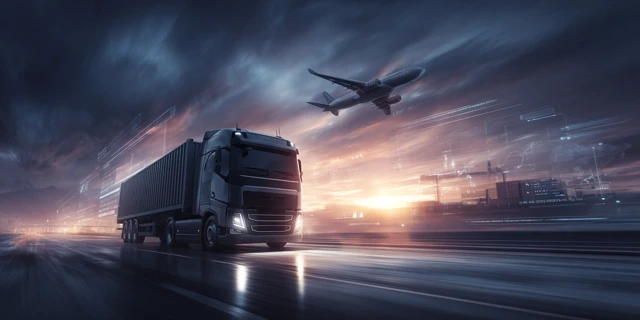 African Logistics Modern Transport Shipping Freight