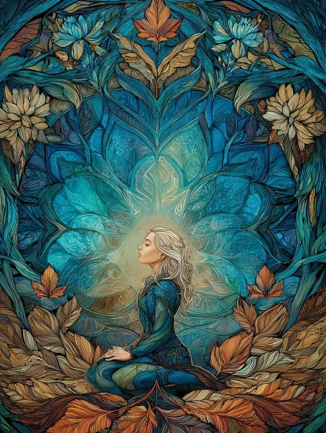 Earthly Presence Amanda Sage Style Art