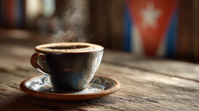 Cuban Coffee: A Close-up Shot of Delicious Espresso