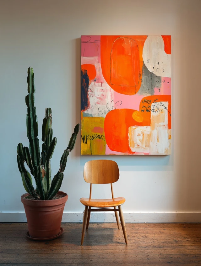 Abstract Art Painting Modern Interior Decor