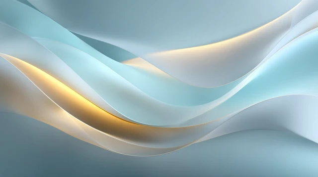 Abstract Ethereal Composition Cool Tones Serene