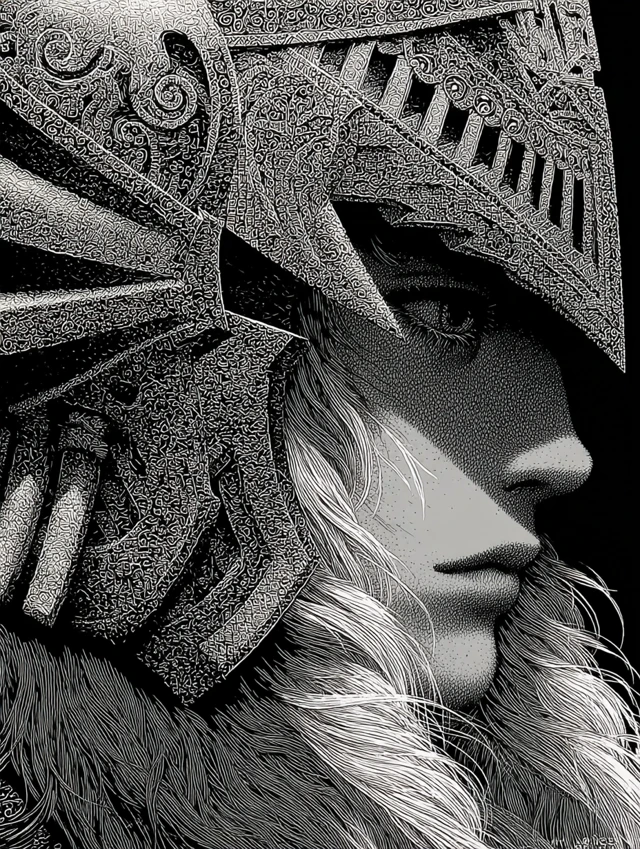 Griffith from Berserk Illustration by Kentaro Miura