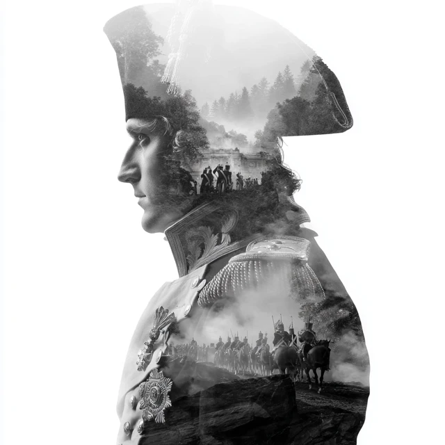 Napoleon Double Exposure Photography: Power and Legacy