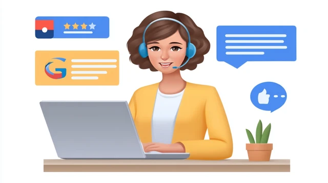 AI Customer Service Representative Chatting
