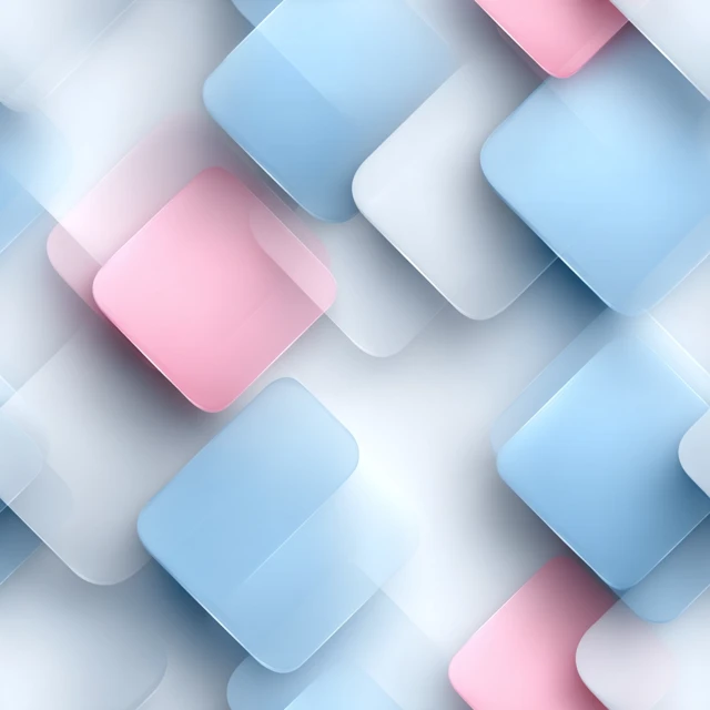 Minimalist Abstract Geometric Pastel Art