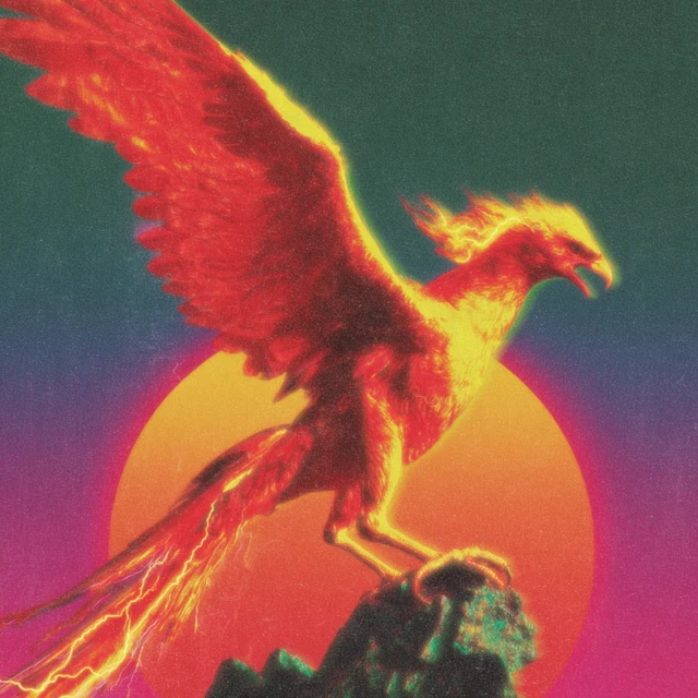 Phoenix Airbrush Art Rebirth and Transformation
