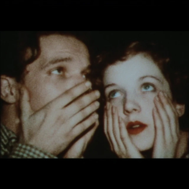Vintage Couple Looking at Each Other