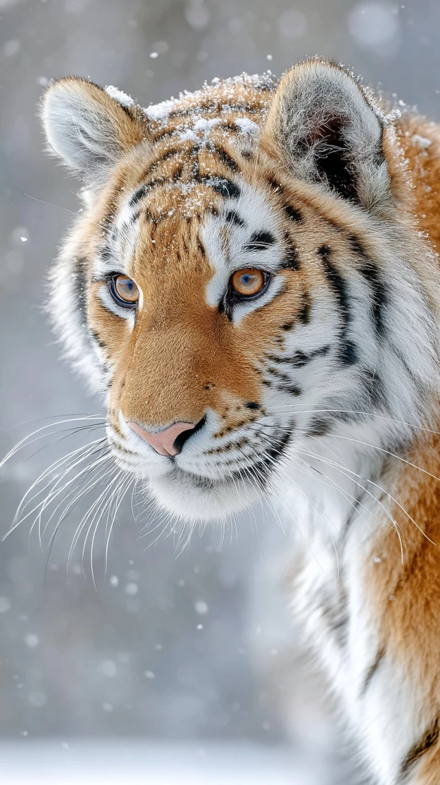 Amur Tiger in Winter Stunning Wildlife Photography