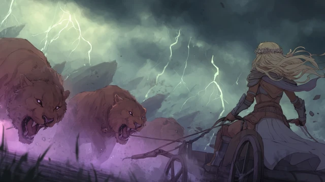 Freyja Norse Goddess of War  Magic on Battlefield