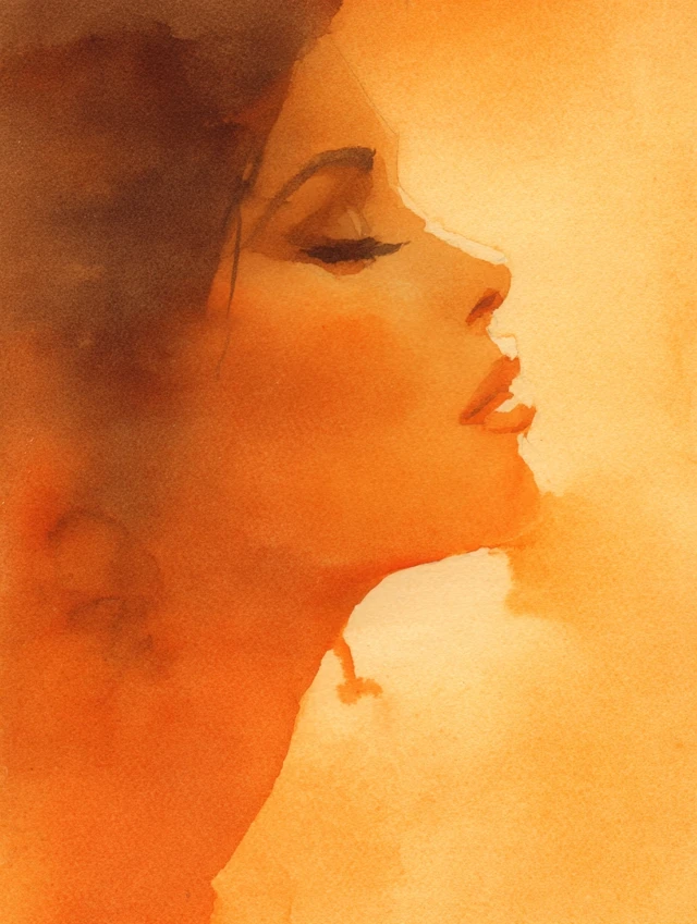 Gene Simmons Watercolor Portrait KISS Art