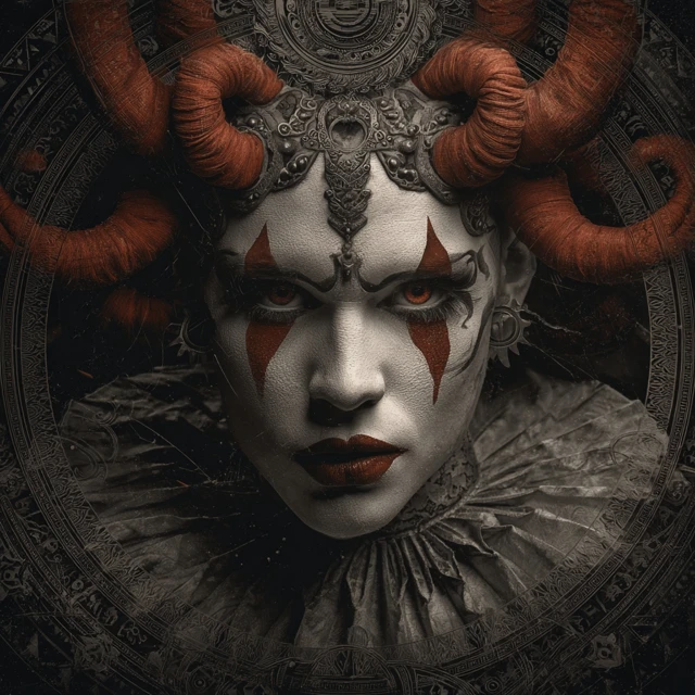 Creepy Circus Medusa Music Festival Poster Art