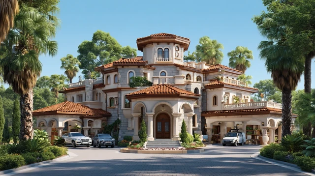 Luxury Mediterranean Mansion in The Dominion Texas