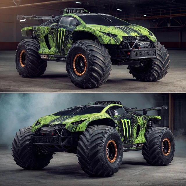 Lamborghini Monster Truck Concept Design