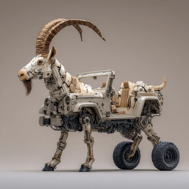 Mountain Goat Jeep Hybrid Concept Art