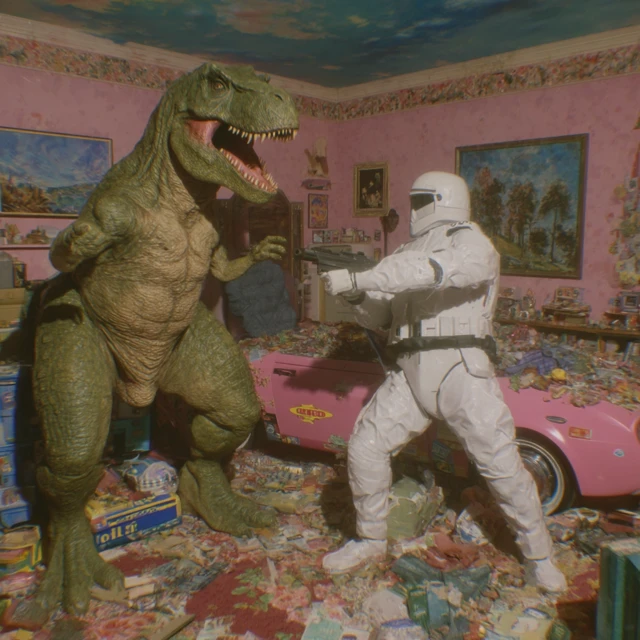 Toys Karate Fight in a 90s Kids Room