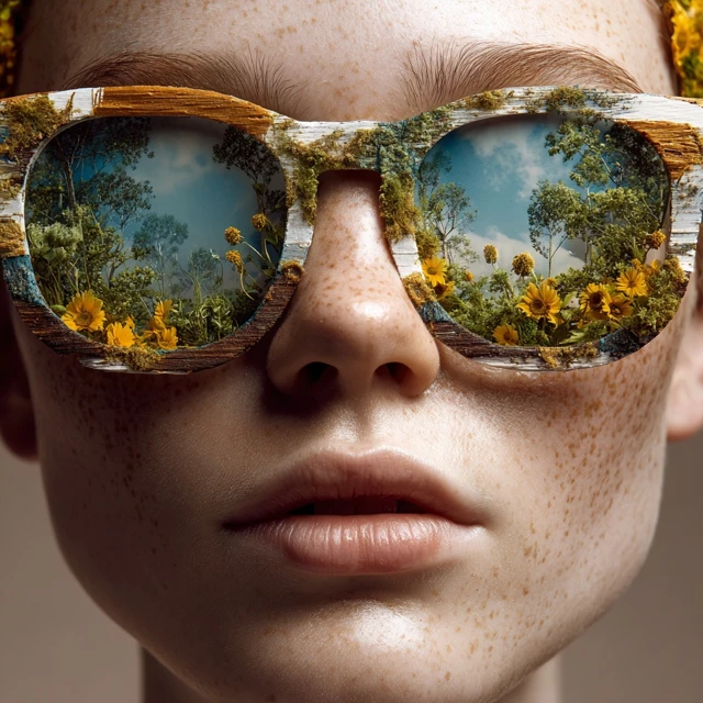 Sustainable Eyewear Nature Inspired Realistic Design