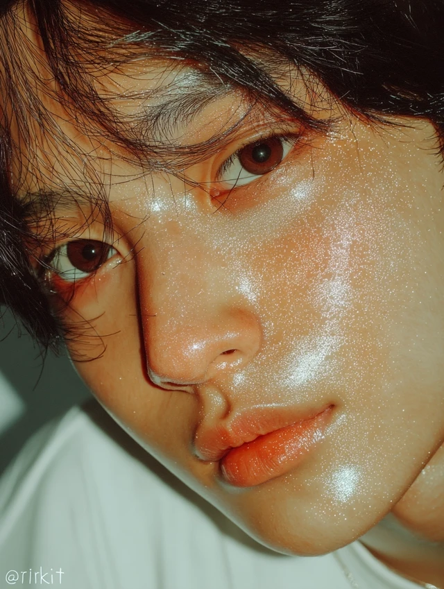 Close Up of a Person Face Beautiful Skin
