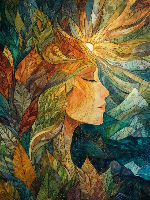 Earthly Presence Amanda Sage Style Art
