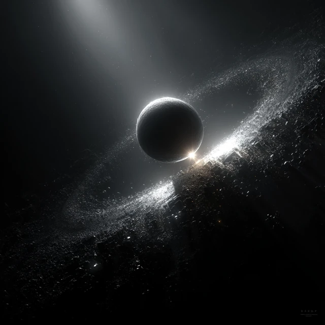 Cosmic Silence Dying Star and Forgotten Planets