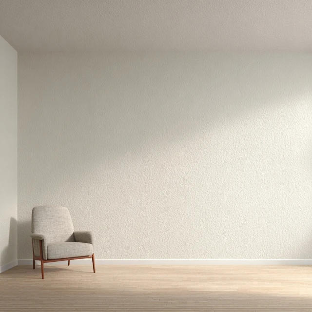 Modern Home Interior Empty Wall with Chair