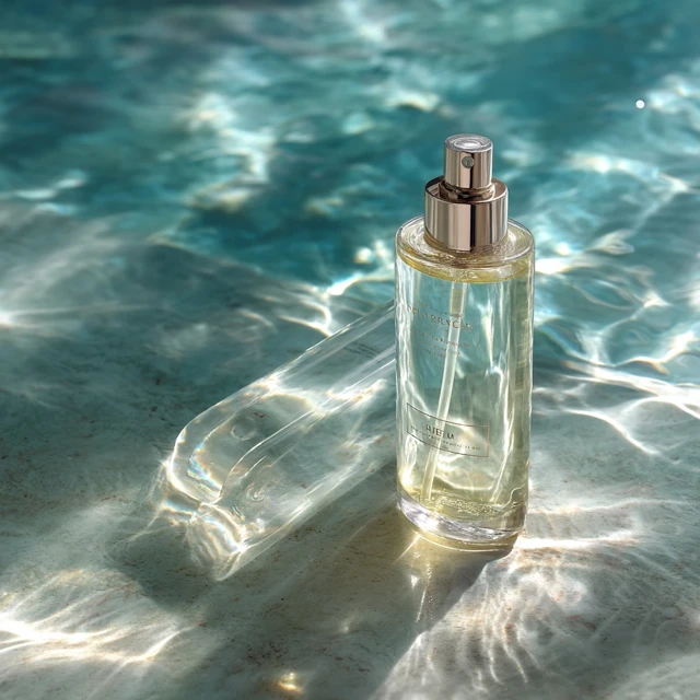 Elegant Body Spray Photography Fresh and Clean