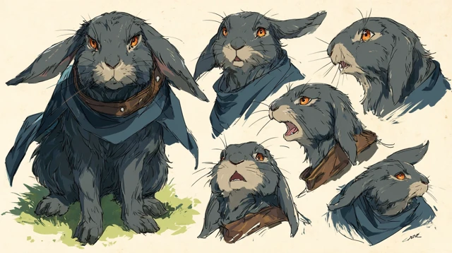 Warrior Bunny Character Sheet
