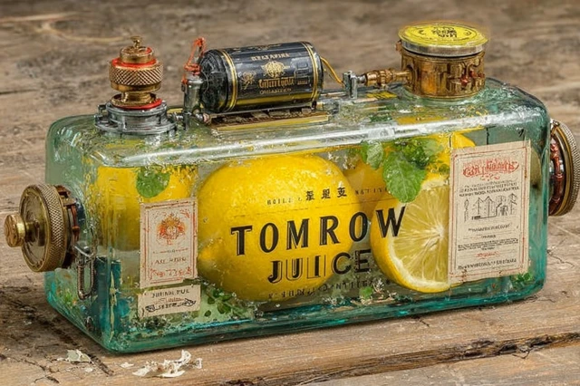 Tomorrow Juice Surreal Artwork