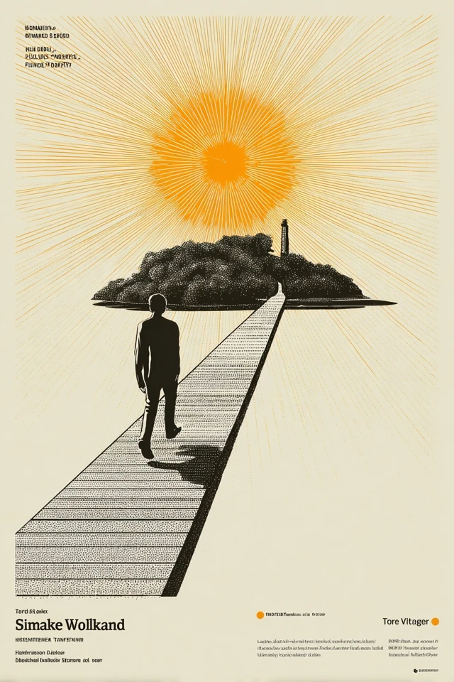 Journey to the Island Swiss Poster Design
