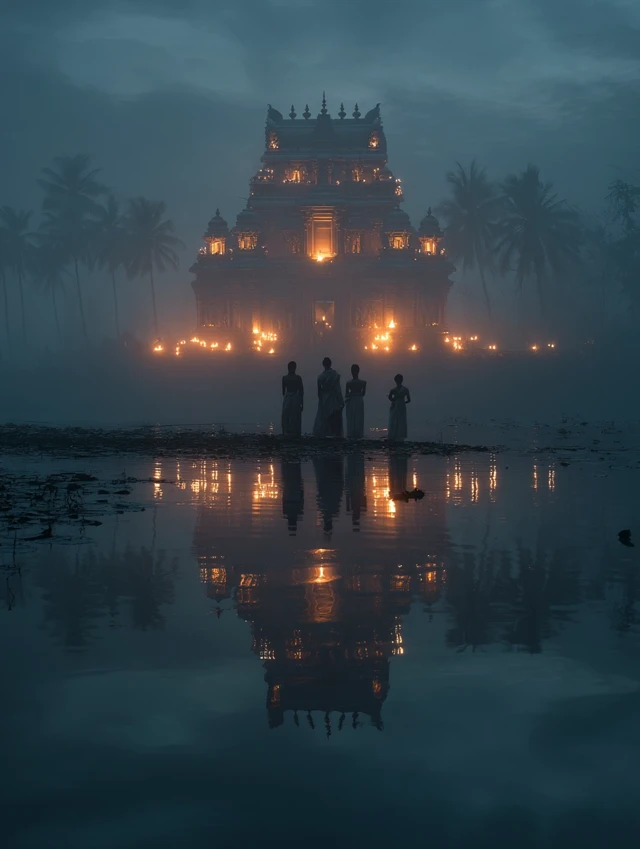 Ancient Goddesses in Futuristic Kerala Temple