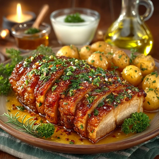 Pork Roasted in Milk Culinary Artistry