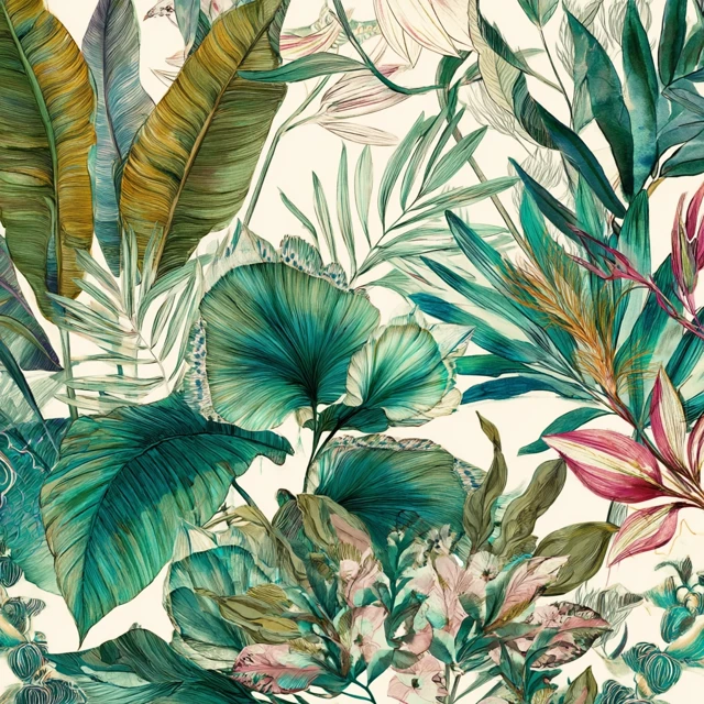 Luxury Watercolor Botanical Pattern Design