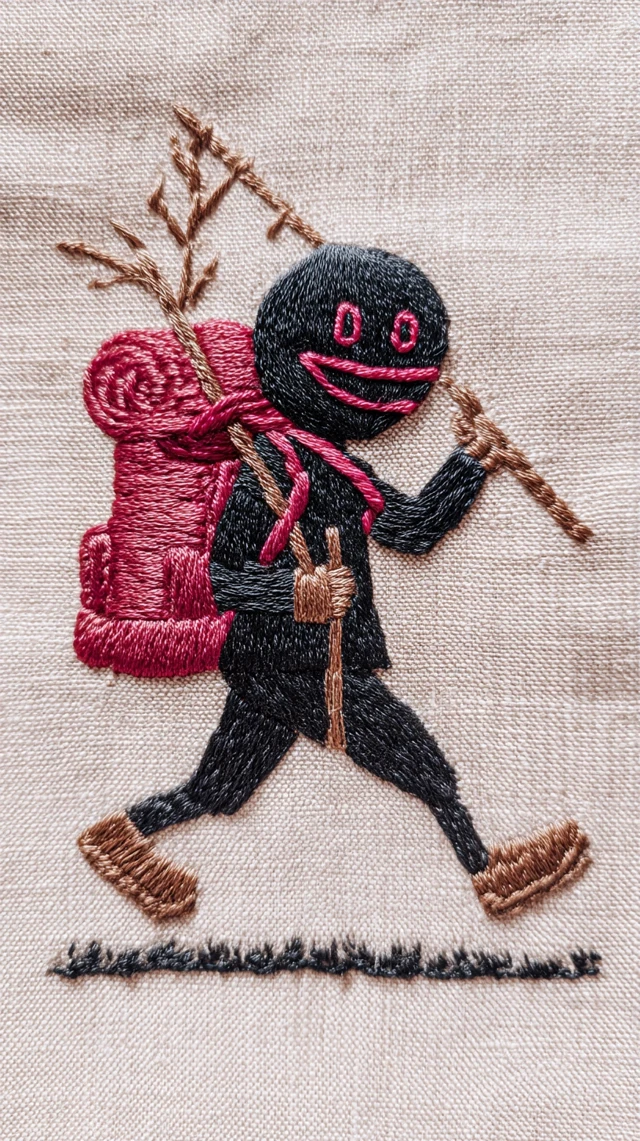 Ninja Embroidery Oshare Kei Style