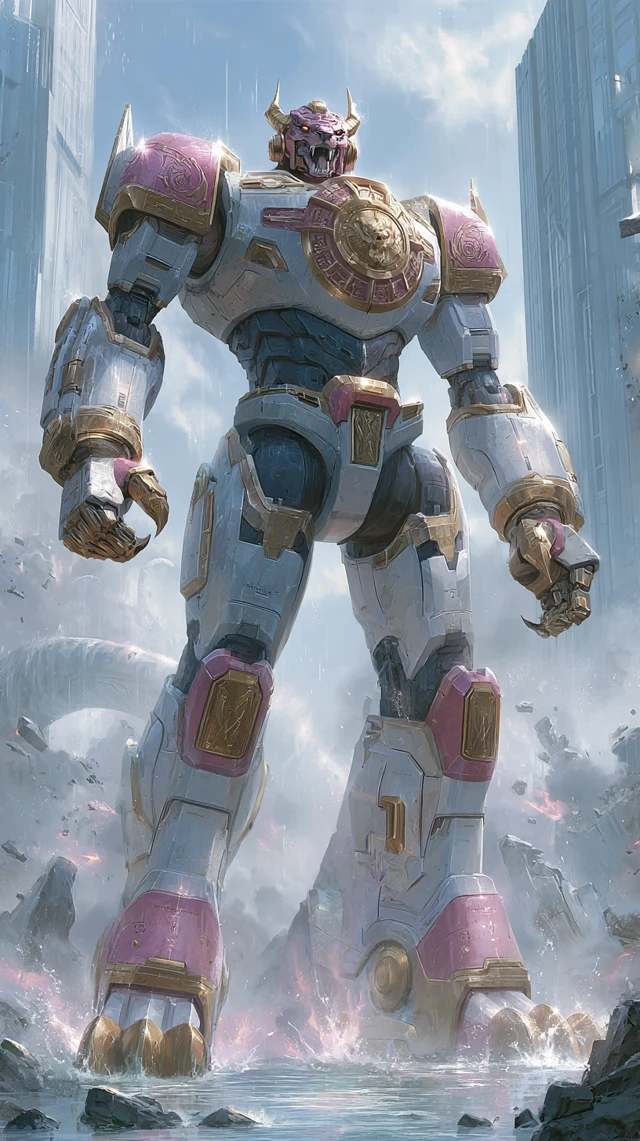 Tarot Megazord Fantasy Art