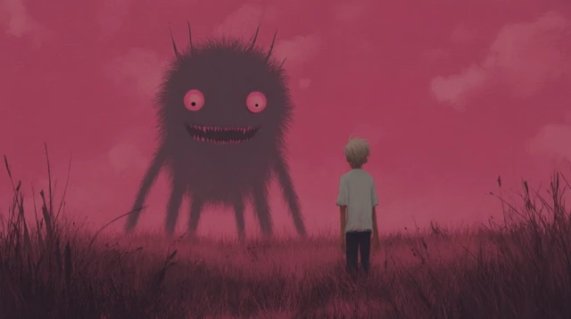 Monster Encounter Illustration