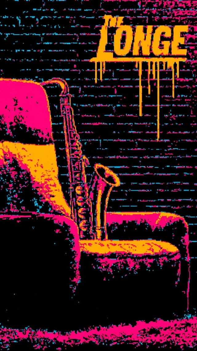 The Lounge Neon Art Saxophone Lounge Chair Album Cover