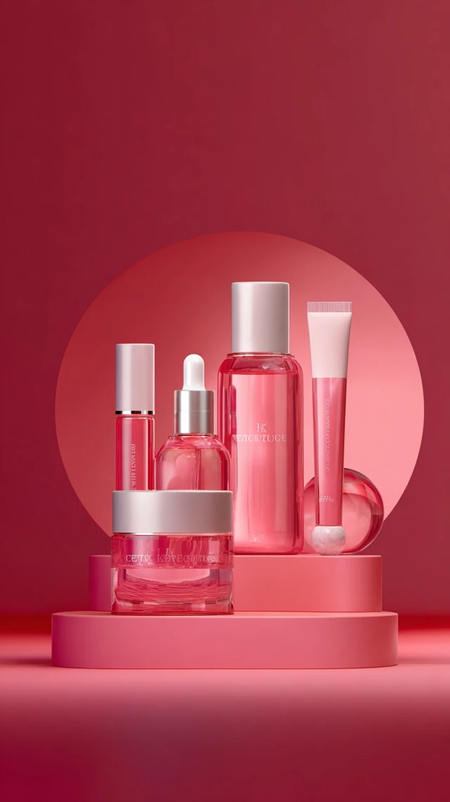 Designer Cosmetics Kit Skincare Booster Perfume