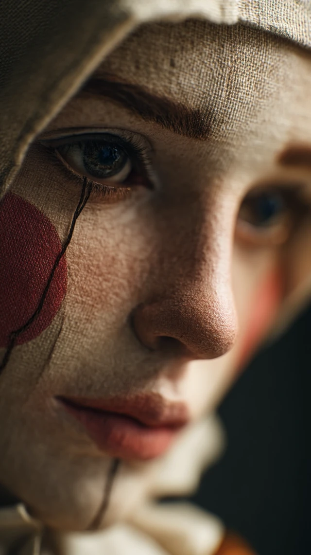 Puppet Woman Realistic Portrait Sony A7RV