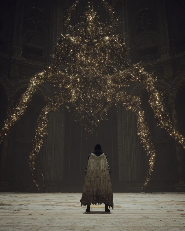 Dark Souls 7 Final Boss Fight RTX 4090 Shimmer