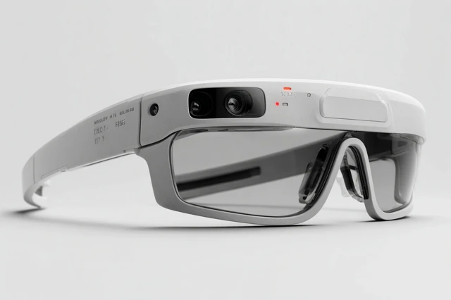 Smart Glasses for the Disabled Photorealistic Design