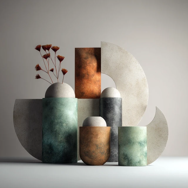 Minimalist Wall Vases Geometric Modular Design
