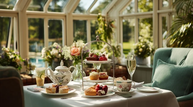 High Tea in Conservatory Delights