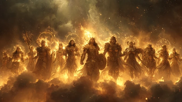 Celestial War of the Zodiac Gods Divine Showdown